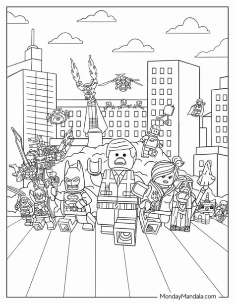 LEGO DreamZzz Coloring Pages Printable for Free。